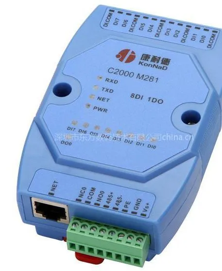 ��Ӧ������תTCP/IP��RJ45���ڣ���������������̫�����ģ�飨I/OԶ�����ģ�飩