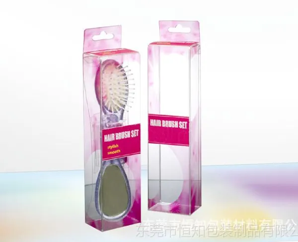 供应塑料透明折盒、长方形塑料包装盒、专业印刷环保PET透明胶盒折盒