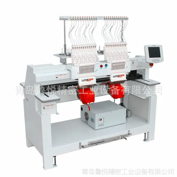 小型电脑绣花机双头帽绣机LY-1202T