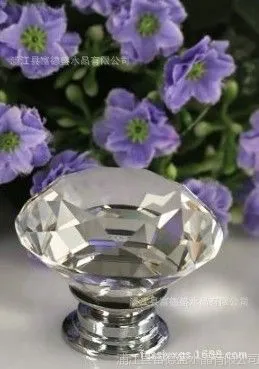 供应新款水晶拉手,柜门把手,钻石拉手,温州把手,锌合金拉手40
