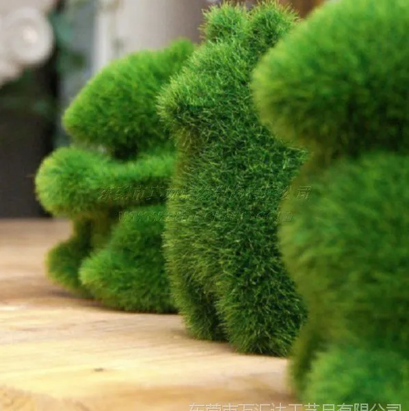 供应东莞万汇达植绒厂Grass人造草产品动物公仔植绒加工