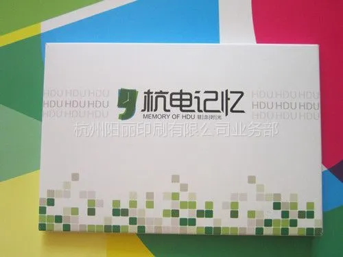 供应杭州印刷厂,供应定做大学明信片包装盒,毕业纪念