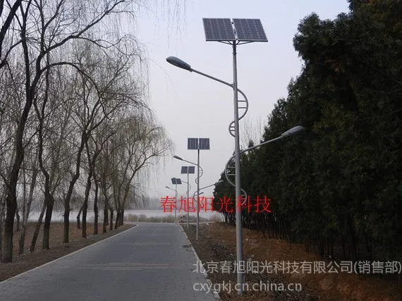 乡村振兴一体化太阳能路灯春旭阳光牌锂电一体路灯