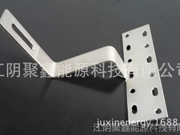 供应分布式光伏陶瓷瓦屋顶挂钩 斜屋面支架配件不锈钢弯钩