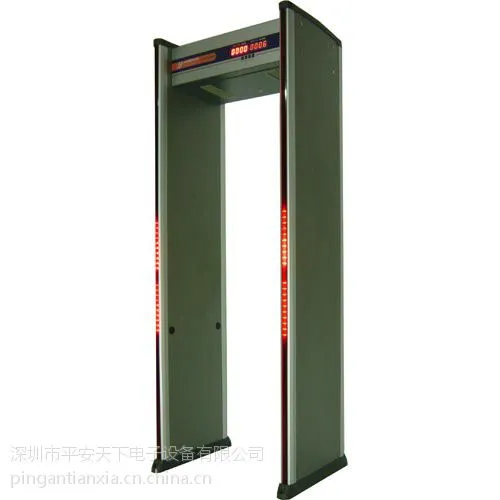 供应经济实用型IIID防水安检门 金属探测门 数码显示声光报警 工厂直销