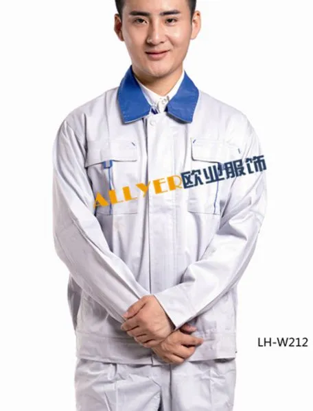 供应ALLYER春秋季冬装长袖款工作服(涤棉纱卡/帆布面料)