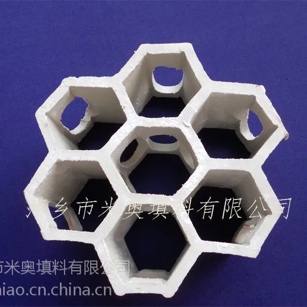供应米奥陶瓷连环填料价格 化工塔用填料萃取和分馏