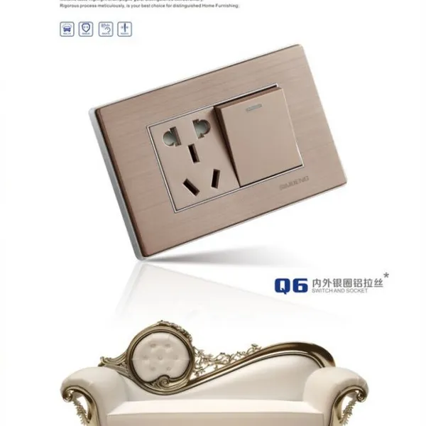 供应SIMIOENG 118暗线家用墙壁开关 质优价廉