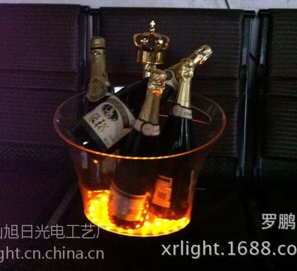 供应供应旭日 新款LED酒吧充电香槟桶(XR-9883)
