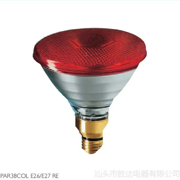 Philips飞利浦 Partytone PAR38 Color厚玻璃彩色PAR38射灯