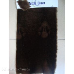 海欣毛绒厂家供应800g3D水貂毛长毛绒面料