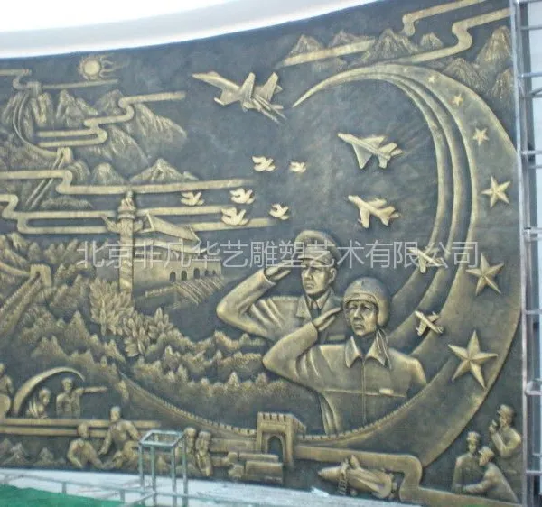 供应北京校园雕塑壁画,景观浮雕制作