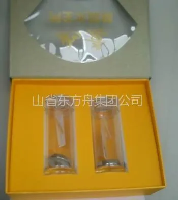 供应诺亚养生水晶杯礼品盒套装