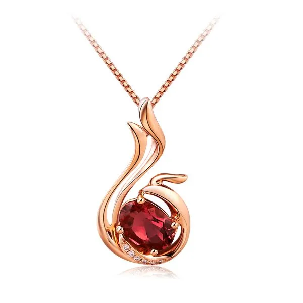 供应火诀 天然碧玺 18K 特价 批发 定制