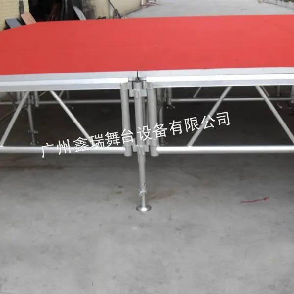 供应定做舞台设备 铝合金舞台 拼装舞台 活动舞台 折叠舞台