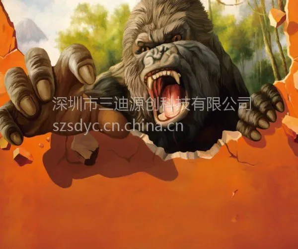 供应全国服务三迪源创设计制作3D地贴、深圳3D地贴生产设计、立体地画、墙画、喷绘写真、防水耐磨