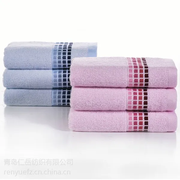 山东青岛爆款厂家批发广告促销礼品毛巾 竹纤维毛巾105g M-016