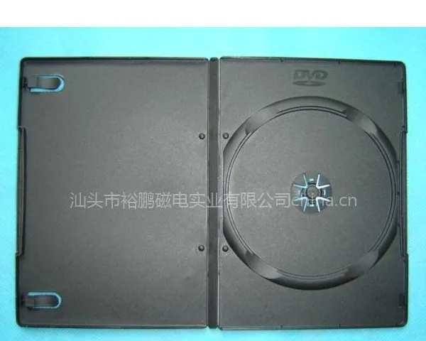 供应DVD盒 dvd盒子 dvd case 9mm 单面黑色(YP-D804H)
