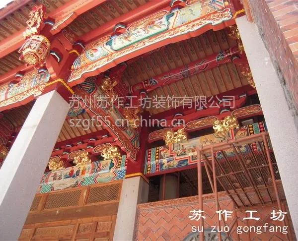 供应艺术天花艺术吊顶仿古天花仿古吊顶彩绘天花彩绘吊顶