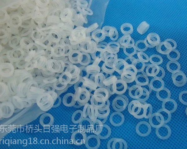 供应东莞透明硅胶圆垫 水暖硅胶密封圈 防滑防震耐磨脚垫