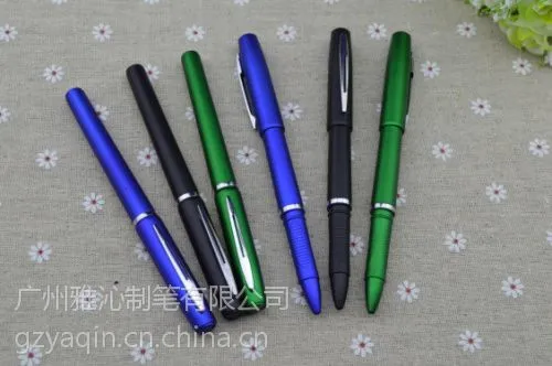 广州中性笔黑色磨砂水性笔办公广告促销用笔5000支起订***款式厂家直销缩减中间利润
