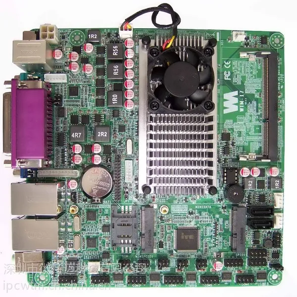 供应1037U主板带LPT口6串口(串口5V/12V供电)主板