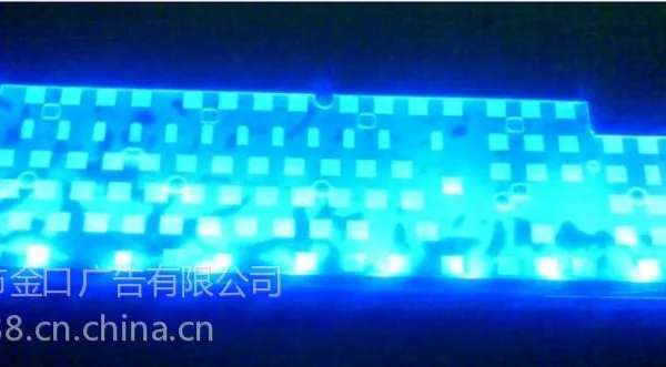 供应深圳龙华亚克力LED吊牌 华强北有机玻璃LED发光台牌 亚克力吊牌制作