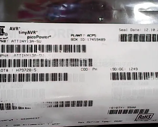 供应ATMEL/储存器/AVR/ATTINY13A-SU/全新原装柜台现货