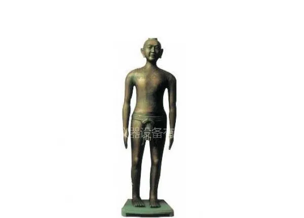 供应康谊牌KAY-B06仿古针灸铜人明代针灸铜像模型人体针灸模型