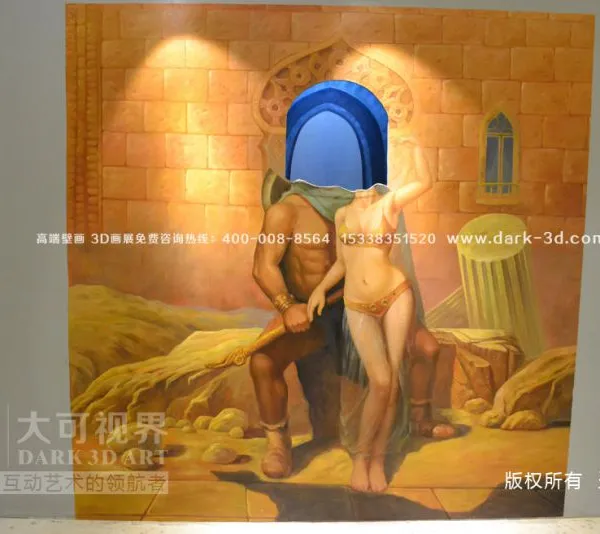 武汉裸眼3D立体画 孝感街头3D立体画 十堰夜光3D立体画制作