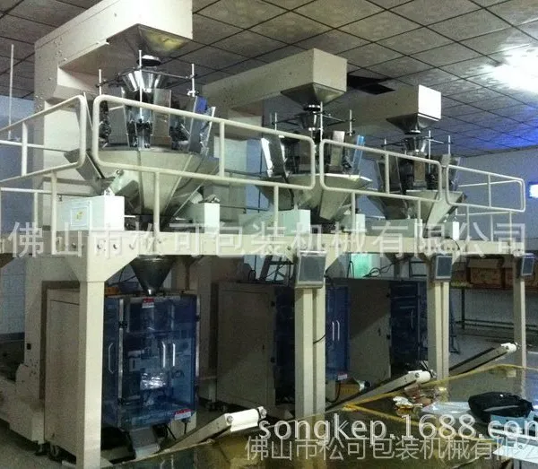 【厂家热卖】全自动膨化食品包装机 薯片锅巴颗粒包装机 免运费