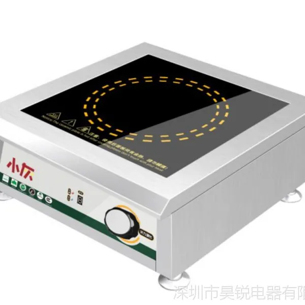 小灰正品380v高端电磁台式平面5-8KW商用电磁炉酒店专用工厂直销
