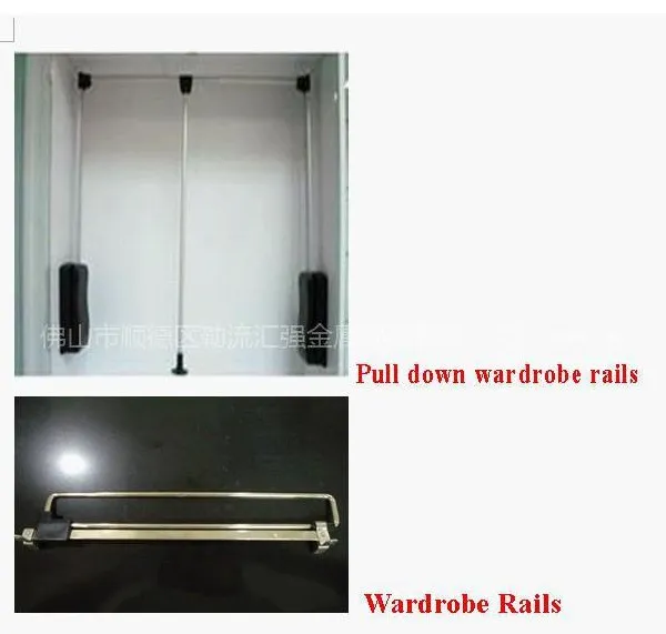 供应HUIXUN下拉衣架,裤架领带架,多种衣柜配件 WARDROBE LIFT