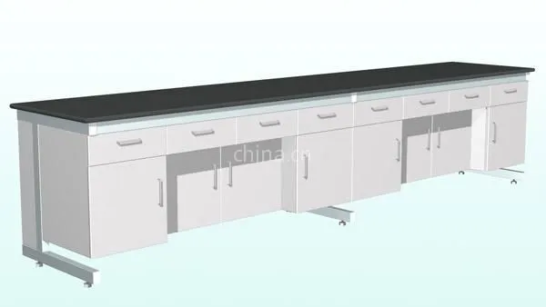 供应实验室家具钢木实验室边台