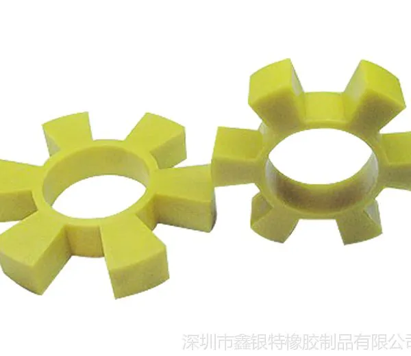 供应深圳橡胶厂家直销直角六角胶联轴器/六角胶垫
