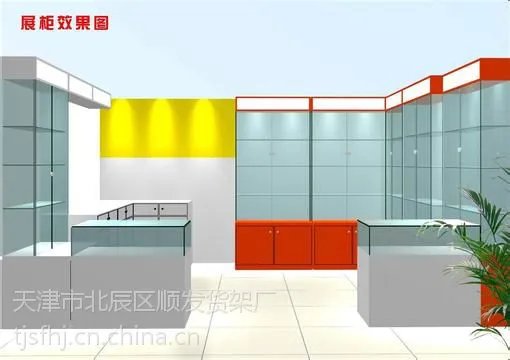 供应天津食品展柜饰品展示柜商场展柜卖场展柜天津精品展柜货架制造厂家