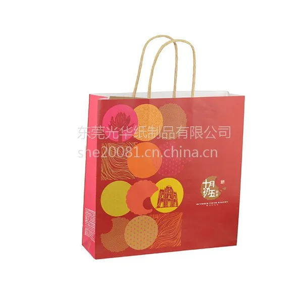 白卡纸手提袋东莞定制批发生产价格