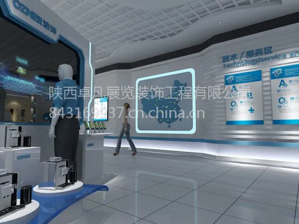 供应企业展示厅西安设计布展公司
