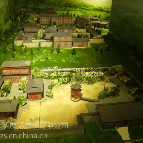 供应博物馆特定沙盘场景