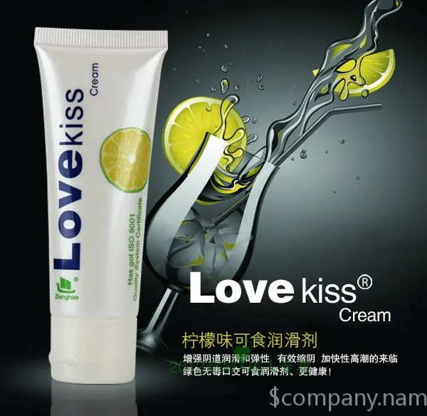 lovekiss柠檬润滑剂 可食用的 口交必备肛交阴交成人一件代发炮机