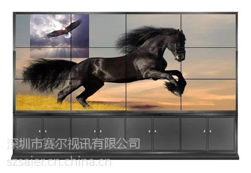 赛尔视讯机柜式55寸超窄边液晶拼接(标亮)