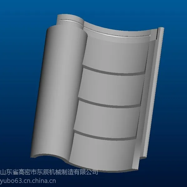 东辰仿古水泥瓦机/仿古青桶水泥瓦设备/仿古板瓦设备