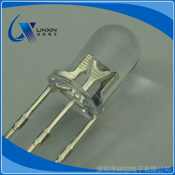 led����5mm ��-����˫ɫled���� ����͸�� LEDֱ�������