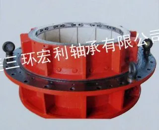 供应分块式水轮机弹性金属塑料径向瓦总成