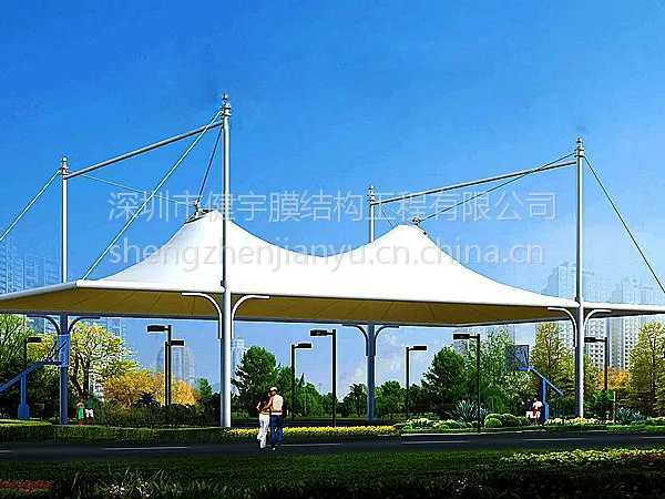 惠州建筑入口及膜建筑屋顶/步行街膜结构*/停车场膜结构?