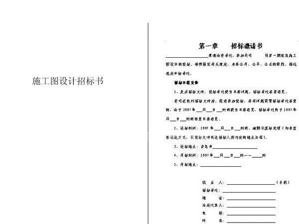供应招标书翻译