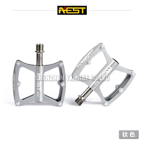 供应正品AEST 山地车公路车折叠车钛轴承3培林脚踏 YMPD-09Cr/Ti