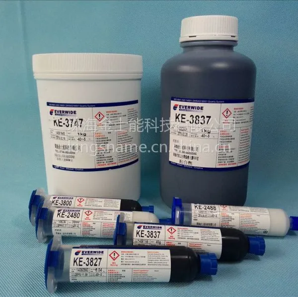 台湾永宽增强韧性灰色环氧树脂胶AB胶KE-346-可替代乐泰E-40FL