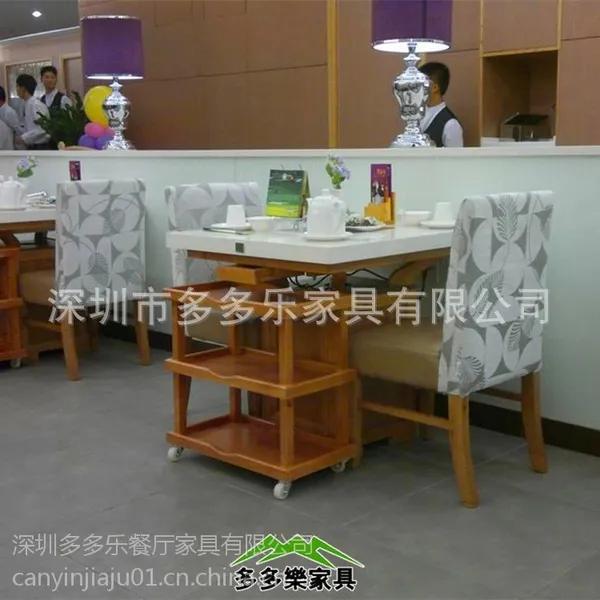 大理石火锅桌、大理石餐桌、餐厅家具、餐馆家具