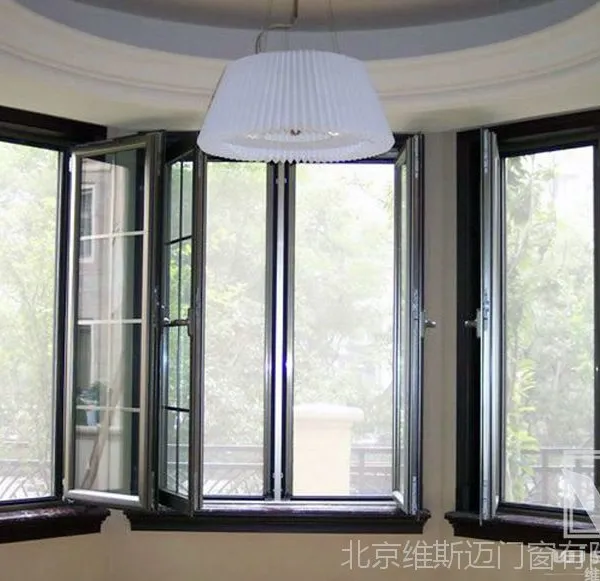供应北京专业封阳台窗 隔热断桥铝阳台窗 平开上悬窗 时尚经典封露台